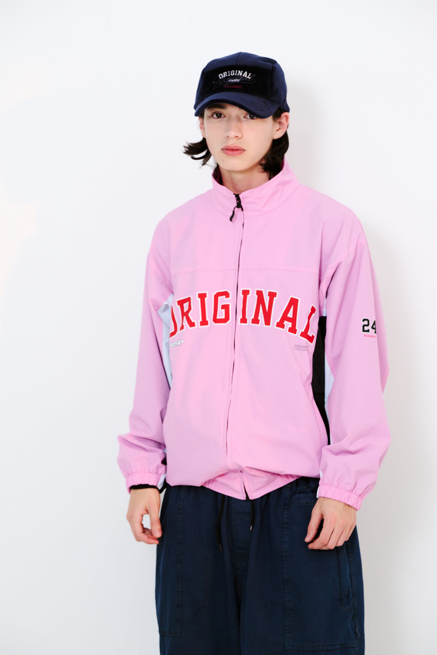 BSRABBIT HHRL TRACK JACKET PINK BSR2425FWJK119