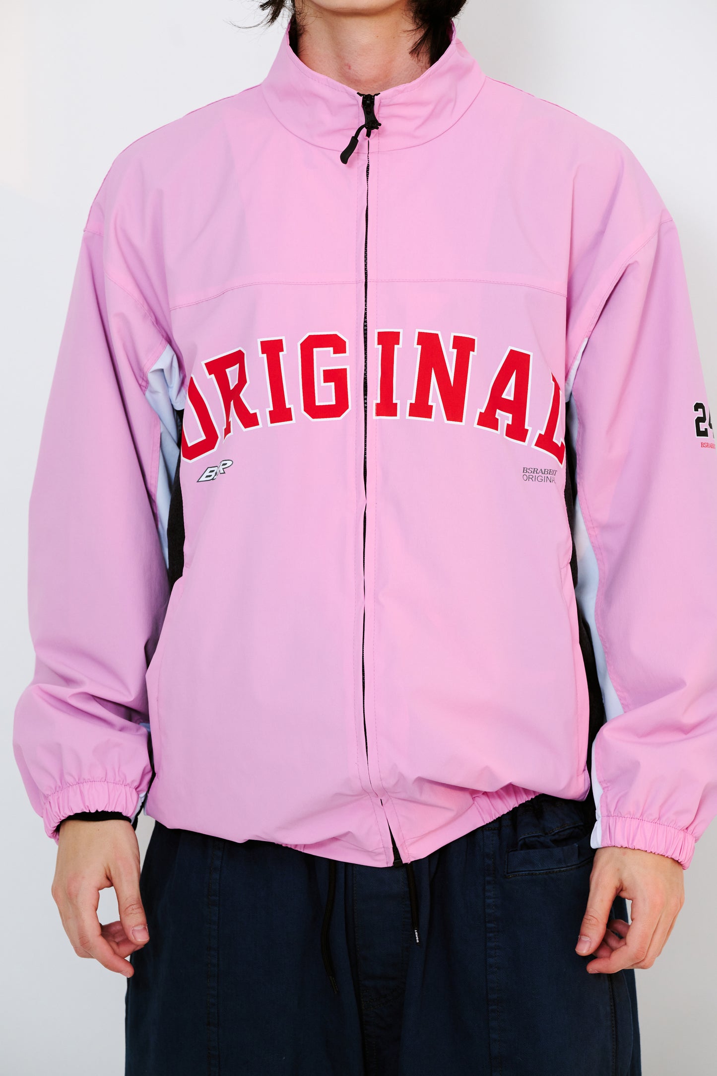 BSRABBIT HHRL TRACK JACKET PINK BSR2425FWJK119