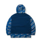 BSRABBIT HIGH HOODED JACKET OCEAN BLUE BSR2425FWJK057