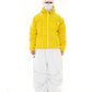 BSRABBIT IRREGULAR HOODED DOWN PADDING JUMPER YELLOW BSR2425FWJK011