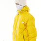 BSRABBIT IRREGULAR HOODED DOWN PADDING JUMPER YELLOW BSR2425FWJK011