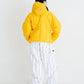 BSRABBIT IRREGULAR HOODED DOWN PADDING JUMPER YELLOW BSR2425FWJK011