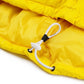 BSRABBIT IRREGULAR HOODED DOWN PADDING JUMPER YELLOW BSR2425FWJK011