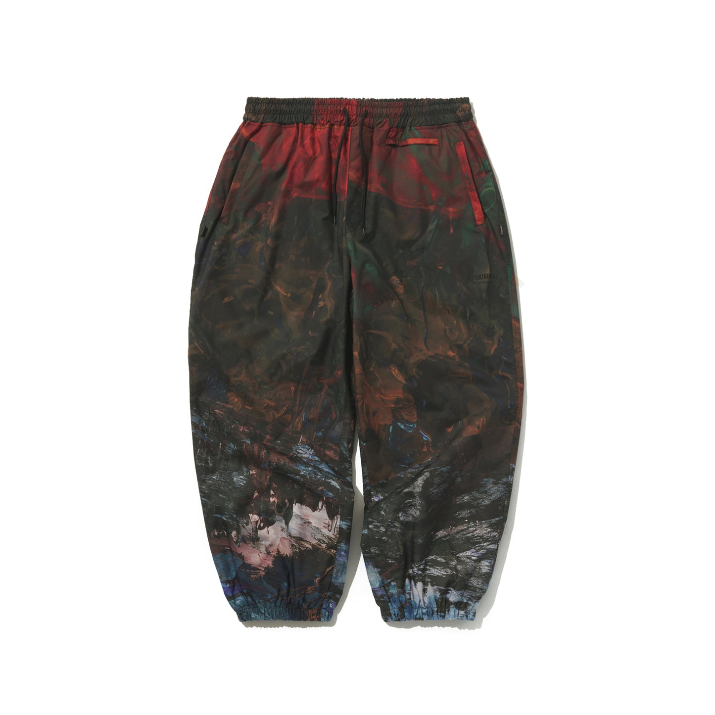 BSRABBIT ISD HIGH SUPER WIDE JOGGER PANTS FANTASY FOREST BSR2425FWPT026