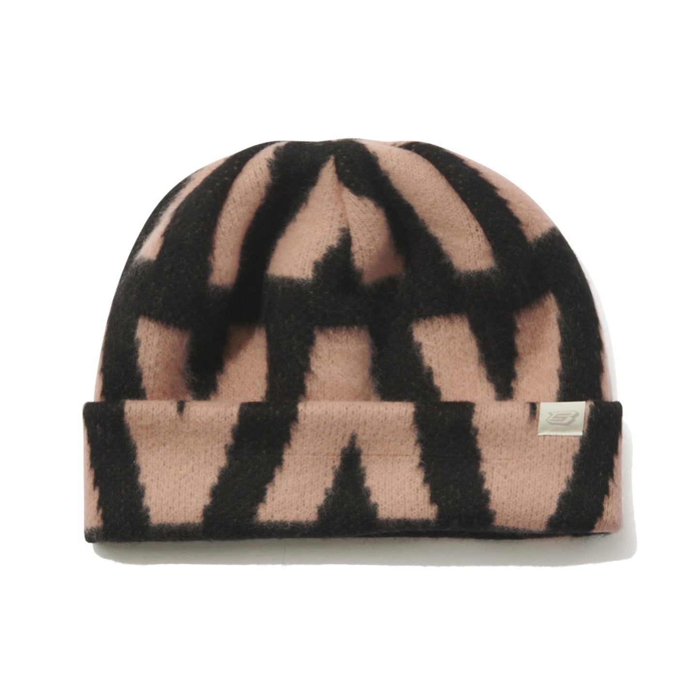 BSRABBIT JACQUARD BEANIE PINK BSR2425FWBN052