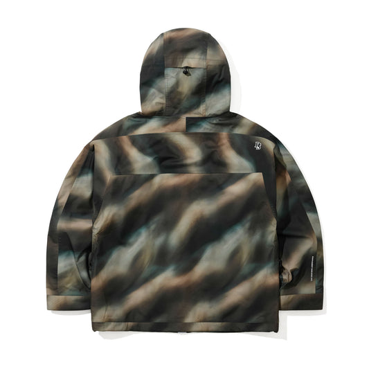 BSR2526FWJK006　DSXBS 3L SEAM SEALING HOODED SHELL JACKET OLIVE SMOKE