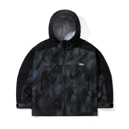 BSR2526FWJK007　FUSION 3L SEAM SEALING HOODED SHELL JACKET BLACK