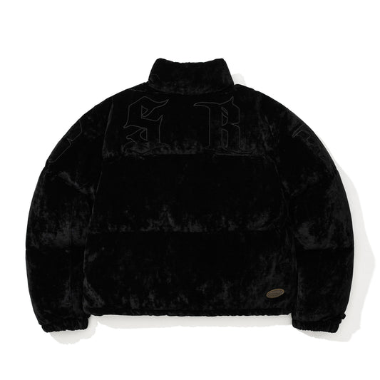 BSR2526FWJK008　BSRB DOWN SHORT PADDING JUMPER BLACK