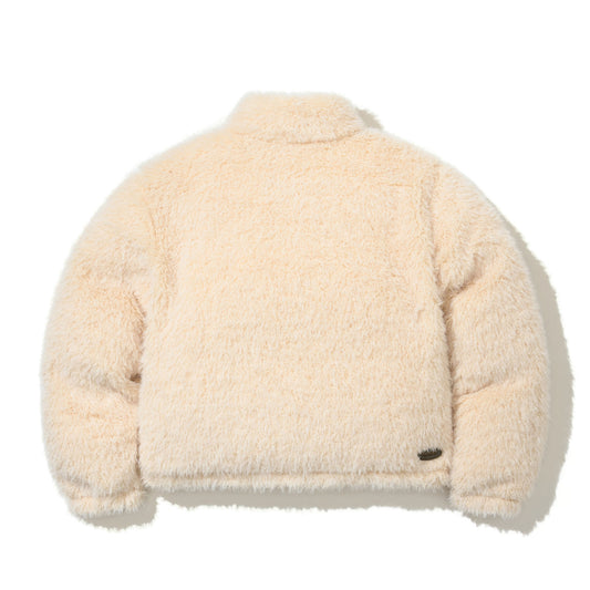 BSR2526FWJK012 COMFY LIGHT DOWN SHORT PADDING JUMPER CREAM
