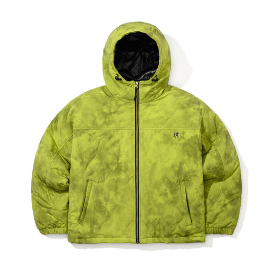 BSR2526FWJK020 DSXBS LIGHT HOODED DOWN PADDING JUMPER RIP STOP LIME