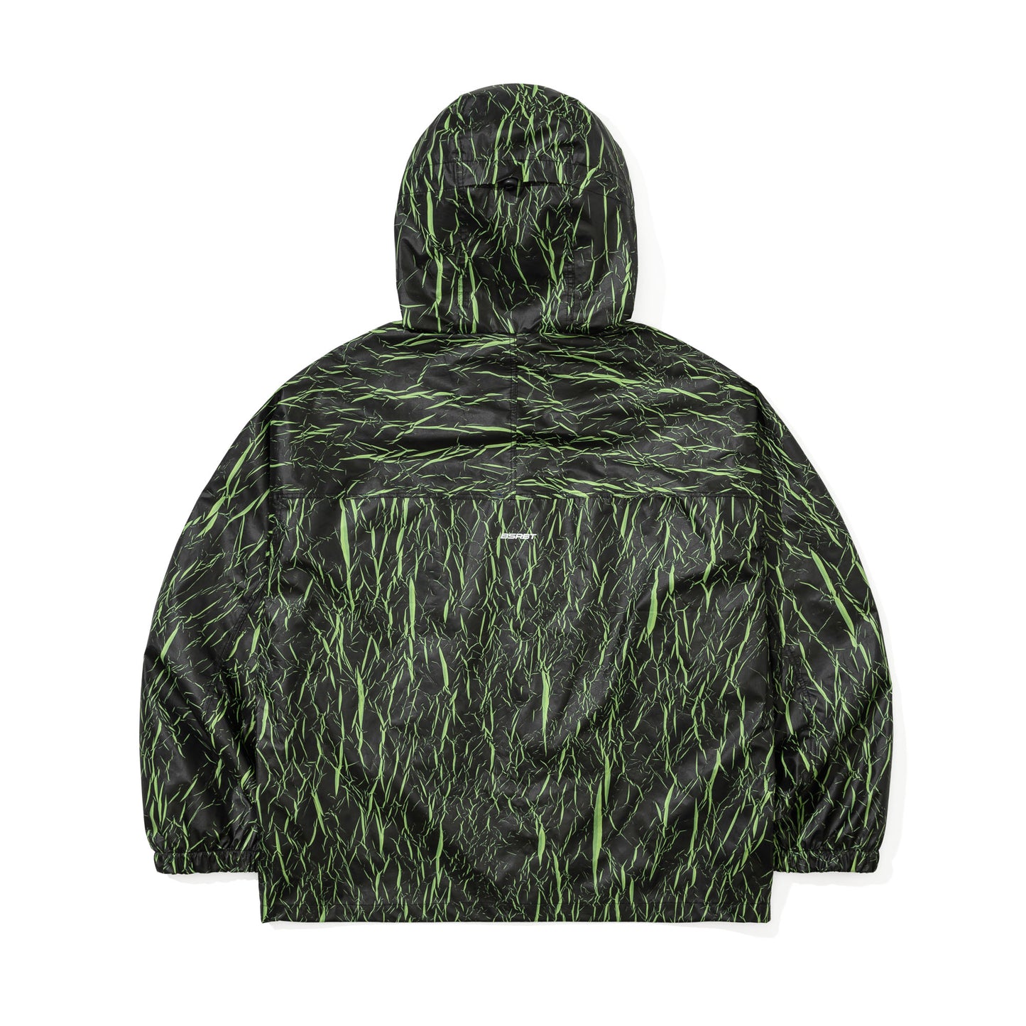 BSR2526FWJK023 DSXBS BLACK SHADOW HOODED JACKET BLACK GREEN
