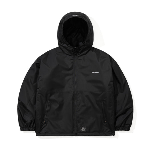 BSR2526FWJK031　BLOCKED 3OZ INSULATED HOODED JACKET BLACK