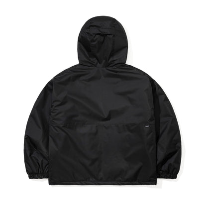 BSR2526FWJK031　BLOCKED 3OZ INSULATED HOODED JACKET BLACK