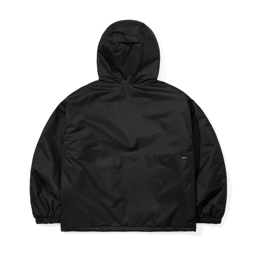 BSR2526FWJK031　BLOCKED 3OZ INSULATED HOODED JACKET BLACK