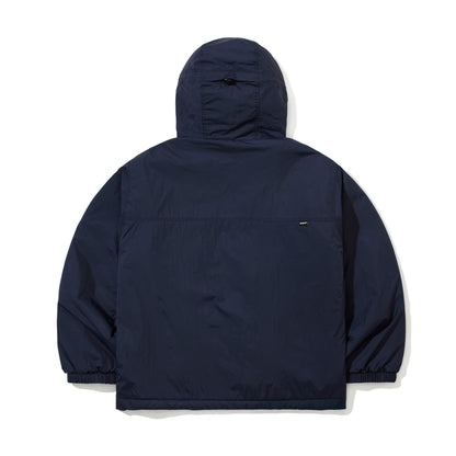 BSR2526FWJK040　STRUCTURED POCKET 2OZ INSULATED HOODED JACKET DARK NAVY