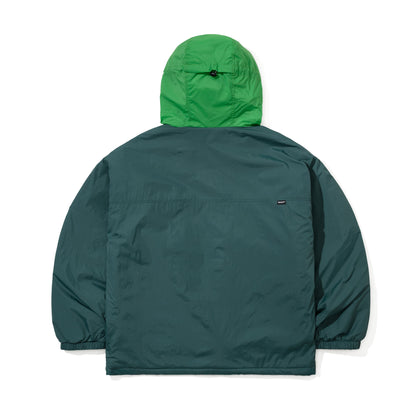 BSR2526FWJK041　STRUCTURED POCKET 2OZ INSULATED HOODED JACKET GREEN
