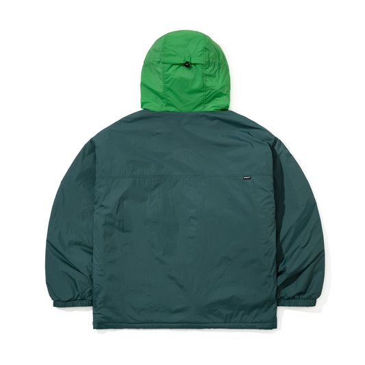 BSR2526FWJK041　STRUCTURED POCKET 2OZ INSULATED HOODED JACKET GREEN