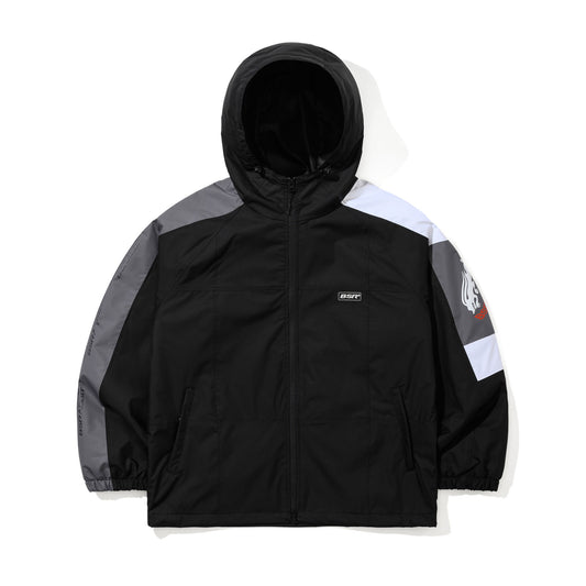 BSR2526FWJK042　SPEEDWAY 1OZ INSULATED HOODED JACKET BLACK