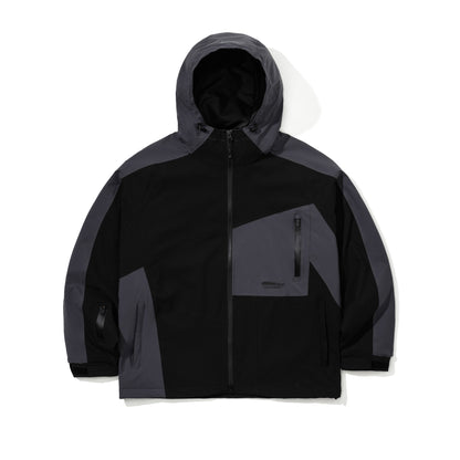 BSR2526FWJK045　DUAL TONE ACTIVE 1OZ INSULATED HOODED JACKET BLACK