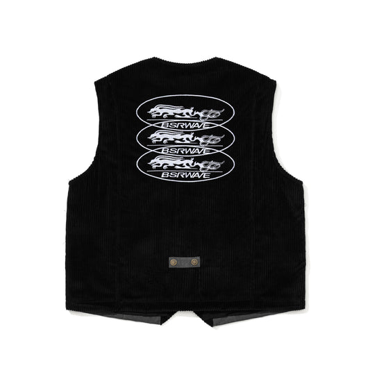 BSR2526FWJK051 BSRW WESTERN 1OZ INSULATED VEST BLACK