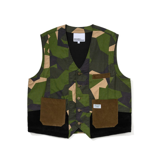 BSR2526FWJK052 BSRW WESTERN 1OZ INSULATED VEST NORDIC CAMO