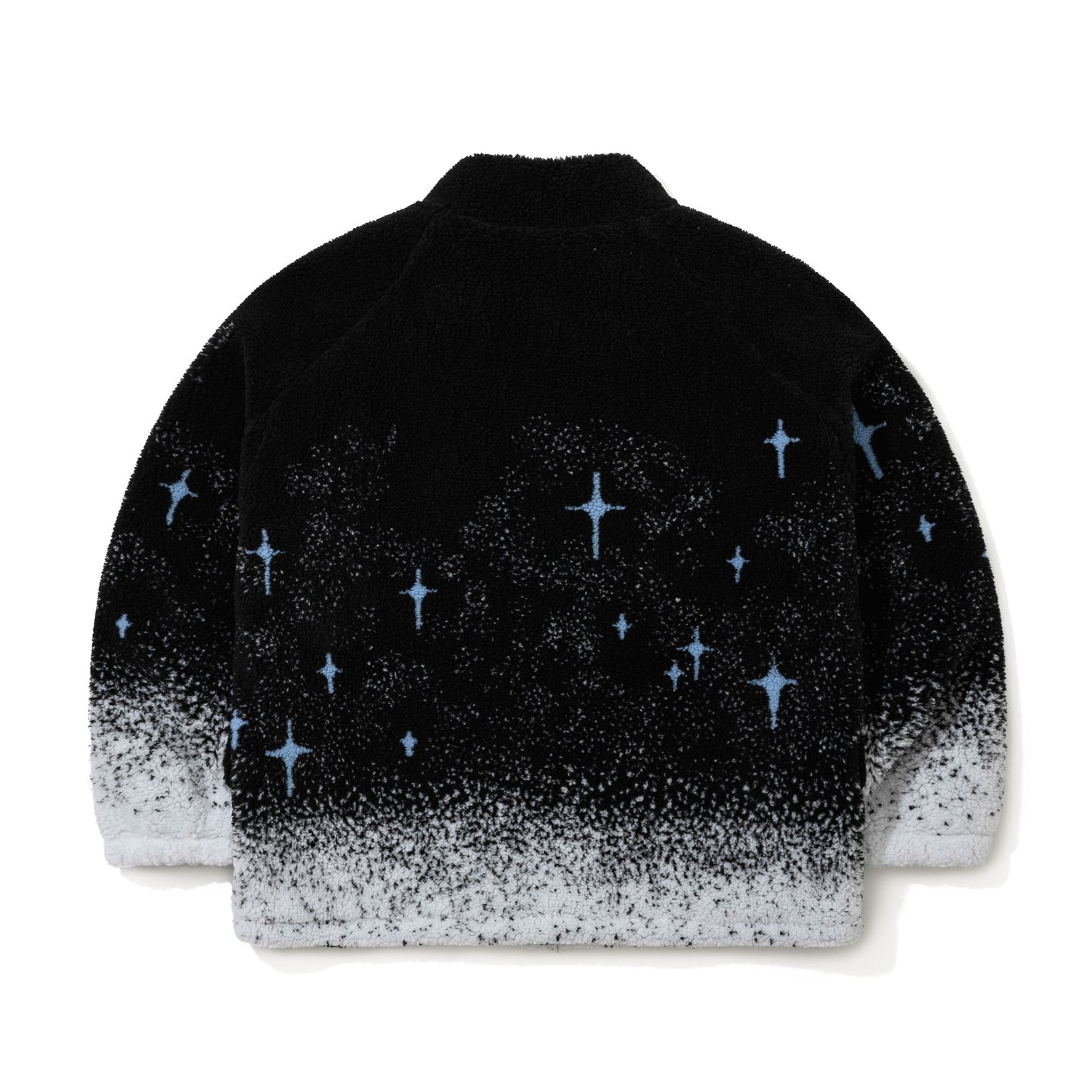 BSR2526FWJK054 FP SMOKING RABBIT FLEECE JACKET BLACK