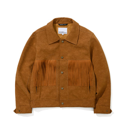 BSR2526FWJK056 COWBOY TASSEL RIDER JACKET JACKET TAN