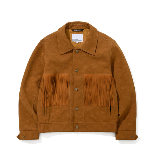 BSR2526FWJK056 COWBOY TASSEL RIDER JACKET JACKET TAN