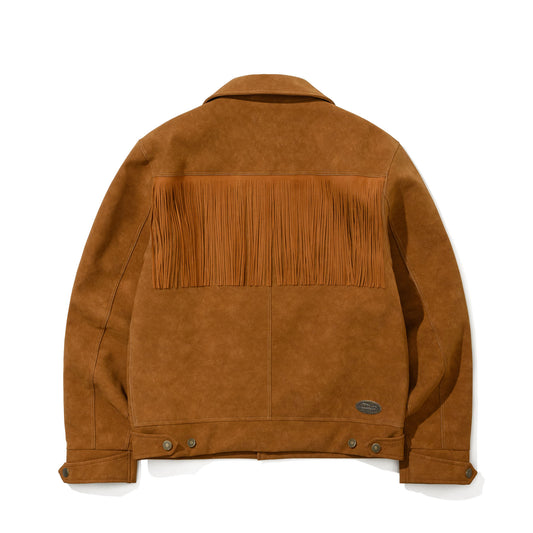 BSR2526FWJK056 COWBOY TASSEL RIDER JACKET JACKET TAN