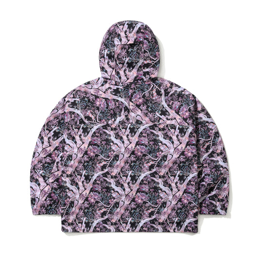 BSR2526FWJK066 BSRB KR JAGAE ART HOODED JACKET PURPLE