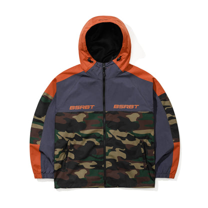 BSR2526FWJK083 NIGHTFALL HOODED JACKET MIX CAMO BRICK