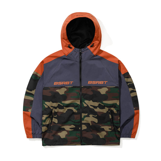 BSR2526FWJK083 NIGHTFALL HOODED JACKET MIX CAMO BRICK
