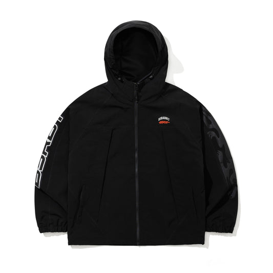 BSR2526FWJK090 LIGHT ACTIVE HOODED JACKET BLACK