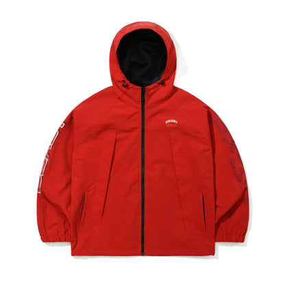 BSR2526FWJK092 LIGHT ACTIVE HOODED JACKET RED