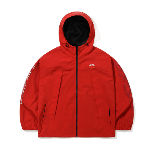 BSR2526FWJK092 LIGHT ACTIVE HOODED JACKET RED