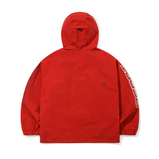 BSR2526FWJK092 LIGHT ACTIVE HOODED JACKET RED