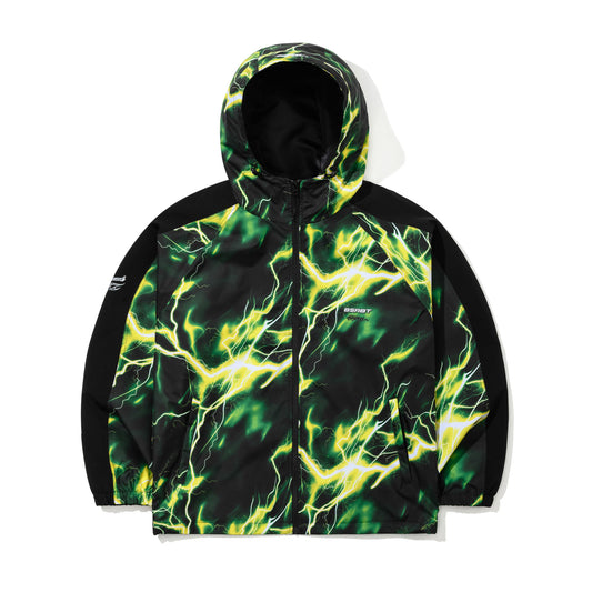 BSR2526FWJK094 ARTISTIC HOODED JACKET THUNDER GREEN