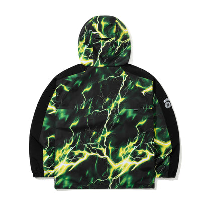 BSR2526FWJK094 ARTISTIC HOODED JACKET THUNDER GREEN