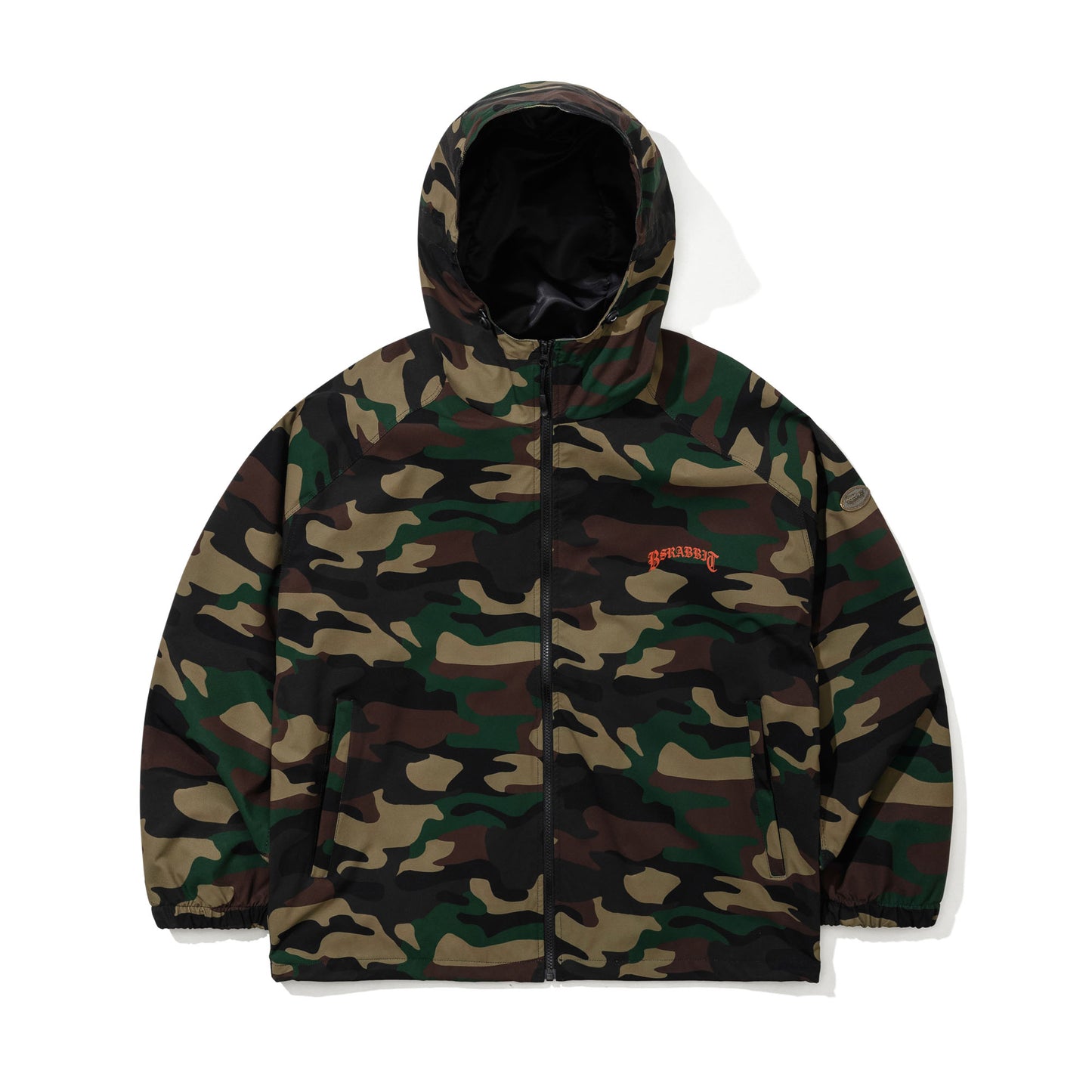 BSR2526FWJK098 ALWAYS ON HOODIE JACKET WOODLAND CAMO