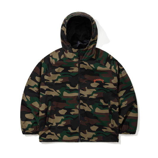 BSR2526FWJK098 ALWAYS ON HOODIE JACKET WOODLAND CAMO