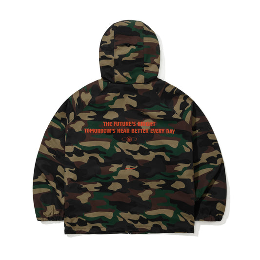 BSR2526FWJK098 ALWAYS ON HOODIE JACKET WOODLAND CAMO