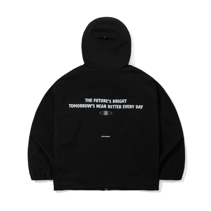 BSR2526FWJK100 ALWAYS ON HOODIE JACKET BLACK