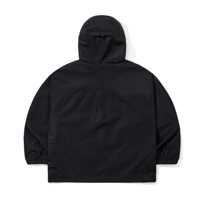 BSR2526FWJK104 REFLECTIVE DRABBIT HOODED JACKET BLACK