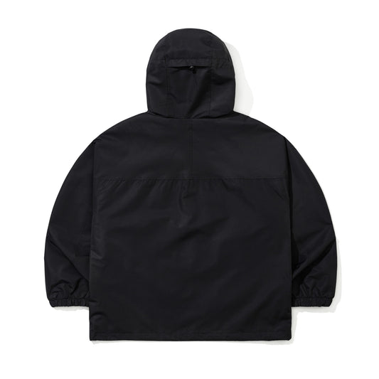 BSR2526FWJK104 REFLECTIVE DRABBIT HOODED JACKET BLACK