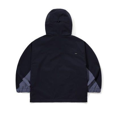 BSR2526FWJK106 NATURELINE WIDE HOODED JACKET NAVY