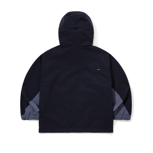 BSR2526FWJK106 NATURELINE WIDE HOODED JACKET NAVY