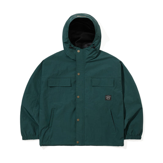 BSR2526FWJK112 POCKET RIDGE HOODED JACKET GREEN