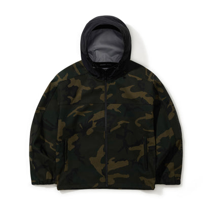 BSR2526FWJK114 RC 3L HOODED JACKET WOODLAND CAMO