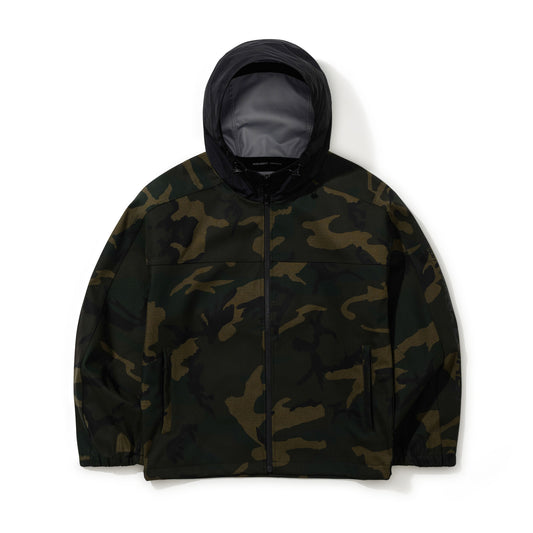 BSR2526FWJK114 RC 3L HOODED JACKET WOODLAND CAMO
