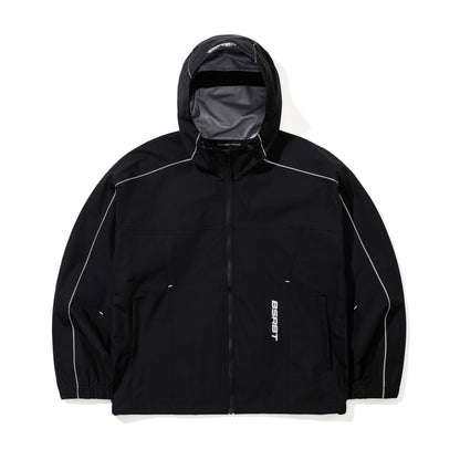 BSR2526FWJK116 STREAM LINE HOODIE 3L HOODED JACKET BLACK